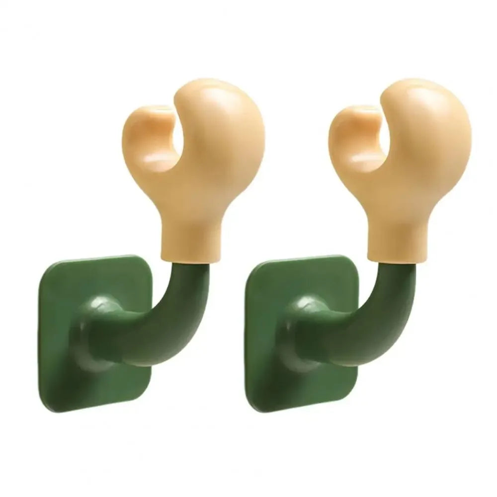 2 cajas de pañuelos DIY, patas decorativas para pies, autoadhesivas, multifuncionales, con gancho de mano, para decoración.