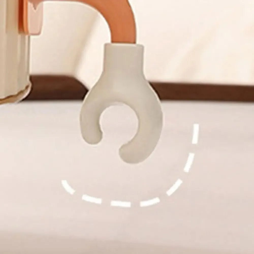 2 cajas de pañuelos DIY, patas decorativas para pies, autoadhesivas, multifuncionales, con gancho de mano, para decoración.