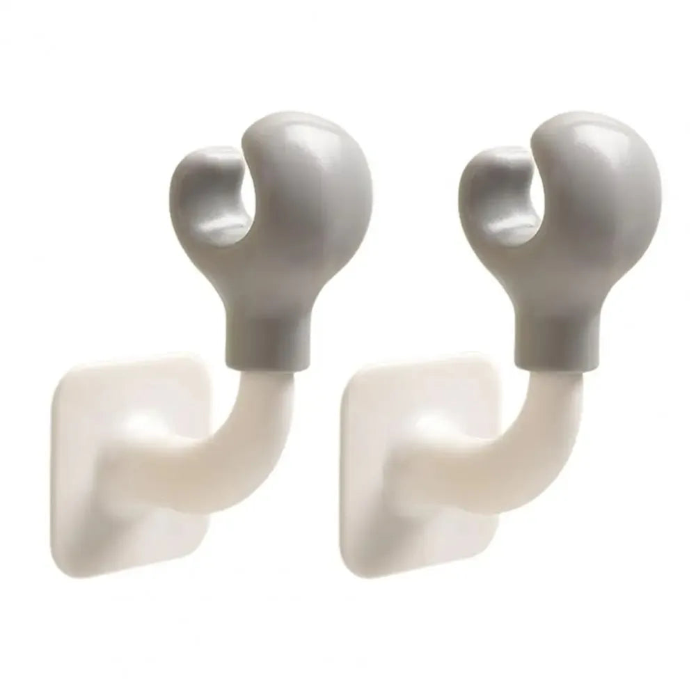 2 cajas de pañuelos DIY, patas decorativas para pies, autoadhesivas, multifuncionales, con gancho de mano, para decoración.